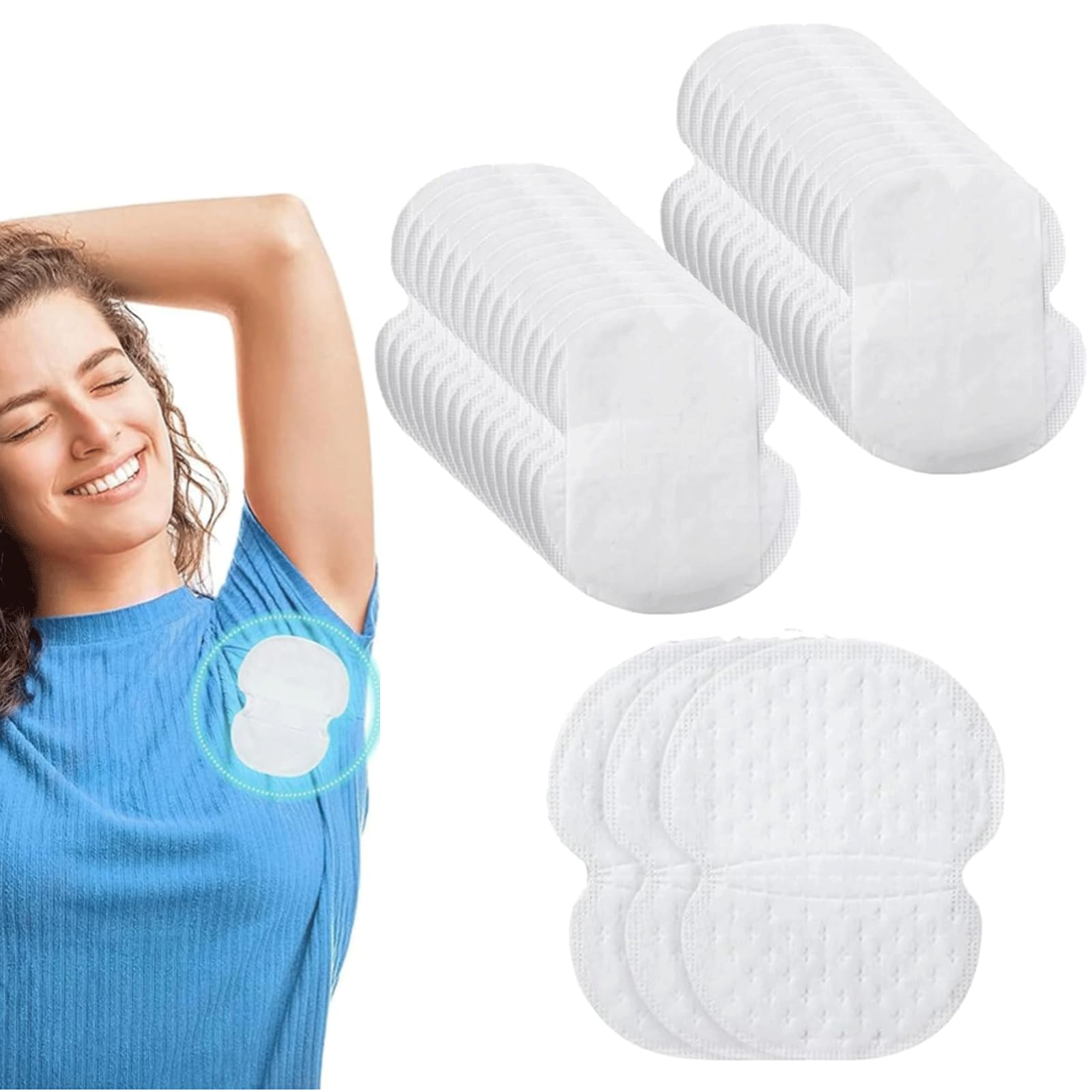 

Bookwarm Underarm Sweat Large Sweat Absorbing Underarm Sweat Pads for and Disposable Sweat Absorbing Summer Sweat Absorbing Pads for Dress Adhesive