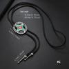 Mens Adjustable Leather Cord Bolo Tie with Enamel Metal Badge Pendant Western Rodeos Outfit Shirt Chain Necktie Necklace