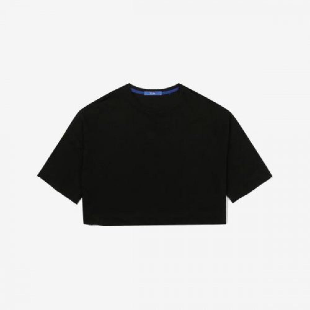 

Укороченная футболка с короткими рукавами KEDS Overfit KD2RSE2352FBLK