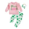 Girls' Clover Hoodie & Pants Set