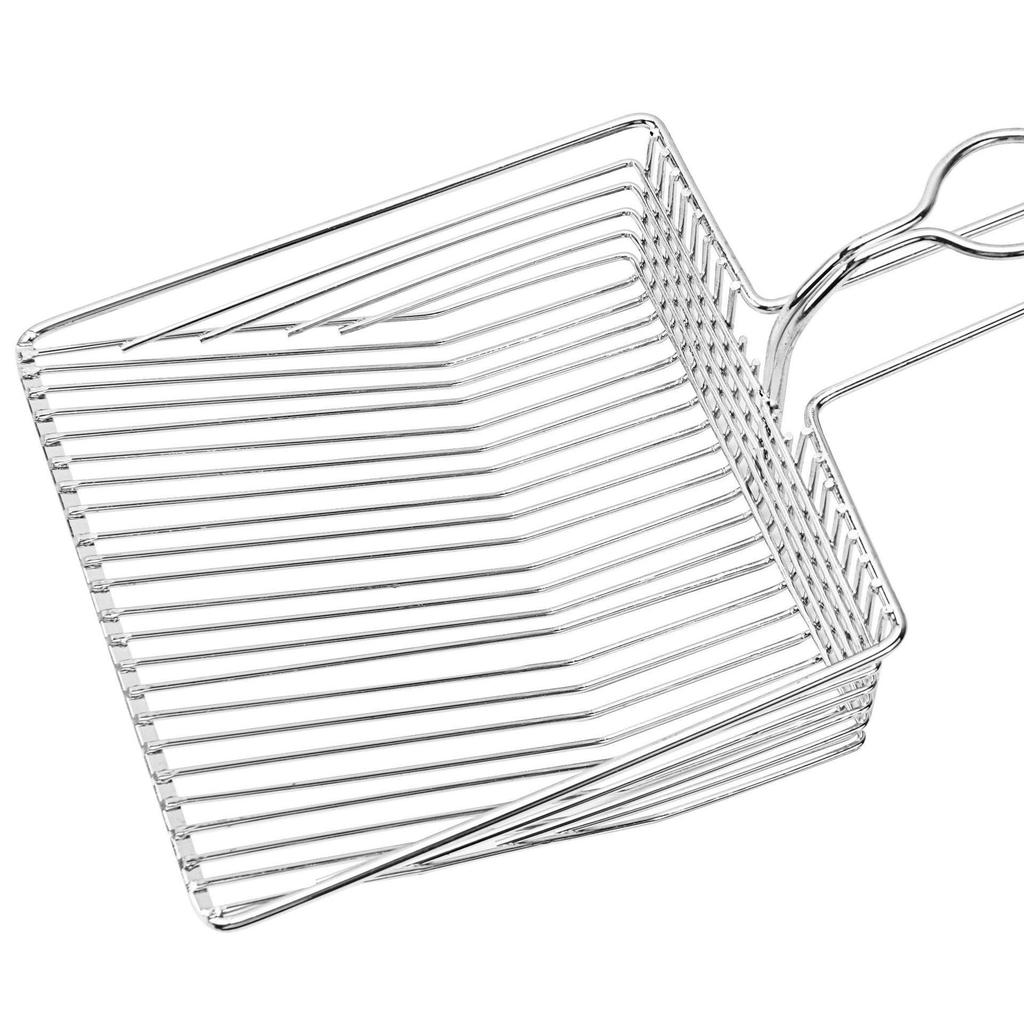 Stainless Steel Cat Litter Scoop with Fine Mesh for Tofu and Bentonite Litter