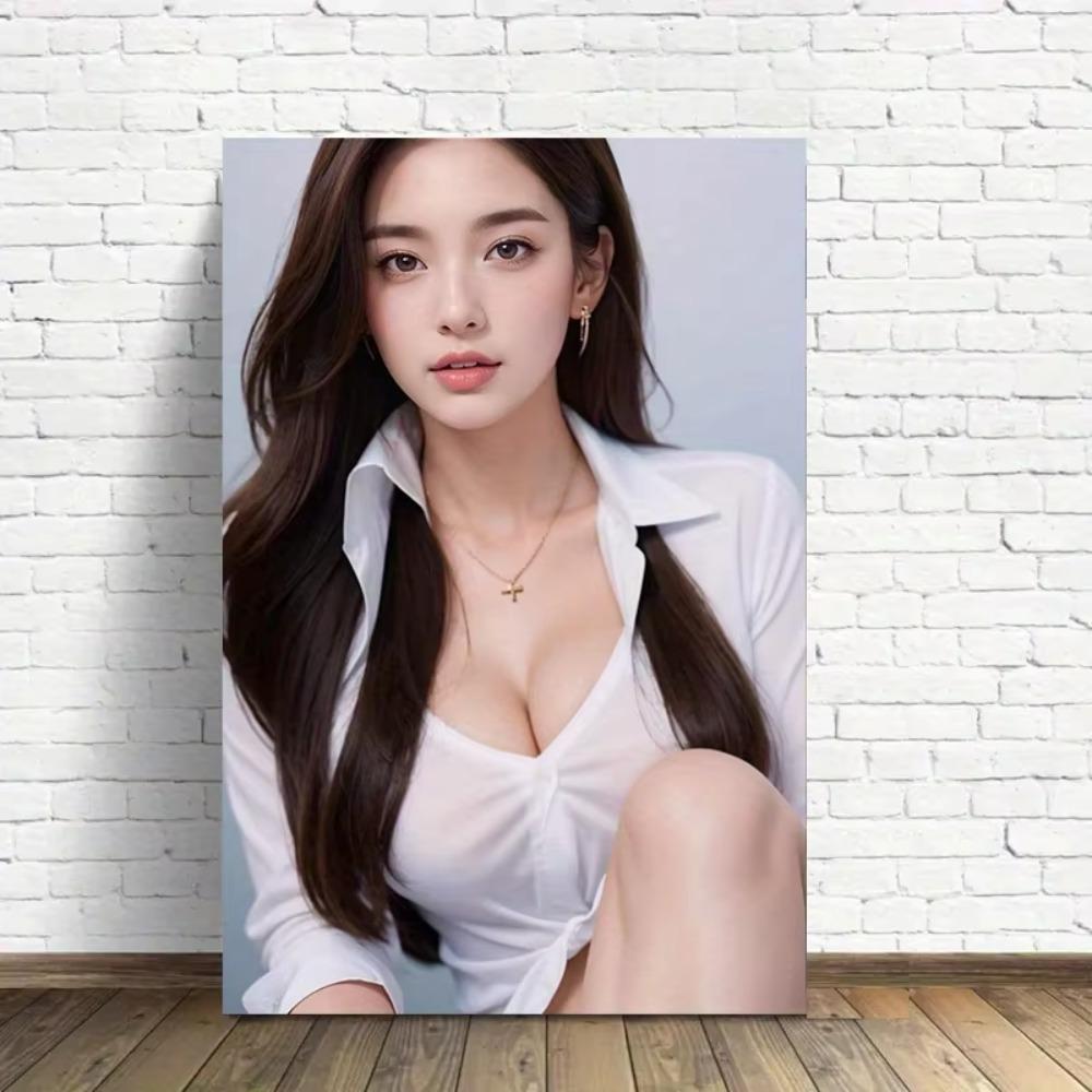 Metal Wall Art Frameless Painting Modern Home Decor Gift for Bedroom Living Room Gym
