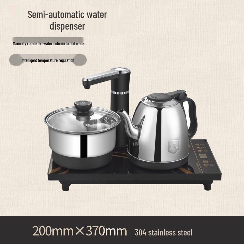 Stainless Steel Kung Fu Tea Kettle with Automatic Electric Heating
