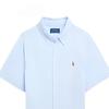 Polo Ralph Lauren Ss24 Pony Embroidered Short Sleeve Shirt Kids Shirts Blue 323914654-001