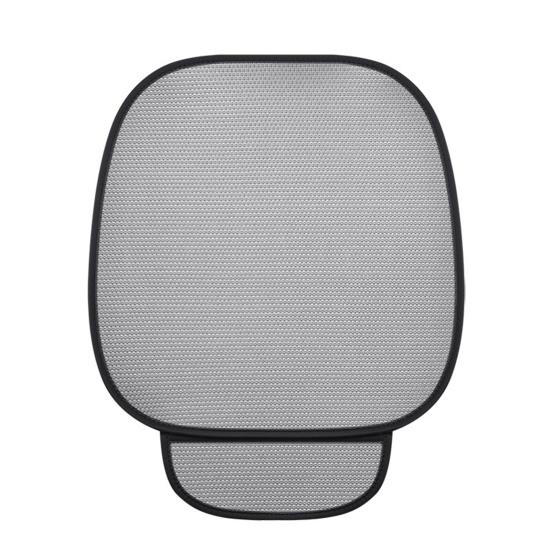 Autositzbezug, Kissenpolster, atmungsaktives Netzgewebe, rutschfeste Unterseite, elastisch, stoßfest, universell vorn