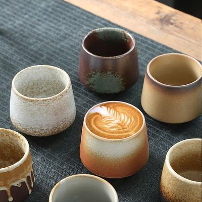 Retro Teetasse Ofentransformation Keramik Kaffeetasse Haushalt Wasserschale Rohkeramik Kreatives Büro Trinkgeschirr 200ML