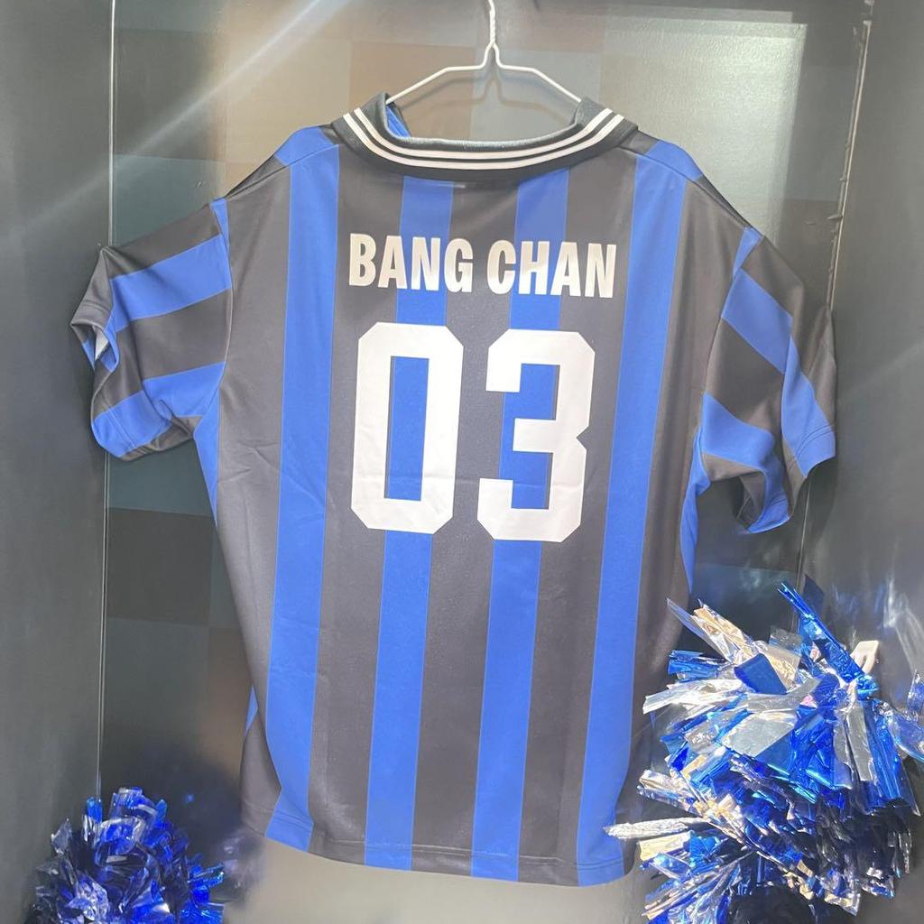 [USED] Bang Chan, Stray Kids, and KARMA pop-up uniforms