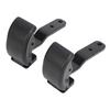 Pair of Rear Quarter Window Latch Lock Long Lasting Use OEM Standard 62910‑89102 for Tacoma 1998‑2004 Black