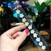 Princess Crown Baby Clip Hairstyle Children's Pearl Rhinestone Bean Buckle Hairpin Children's Girl Disc Hair Small Buckle Grab