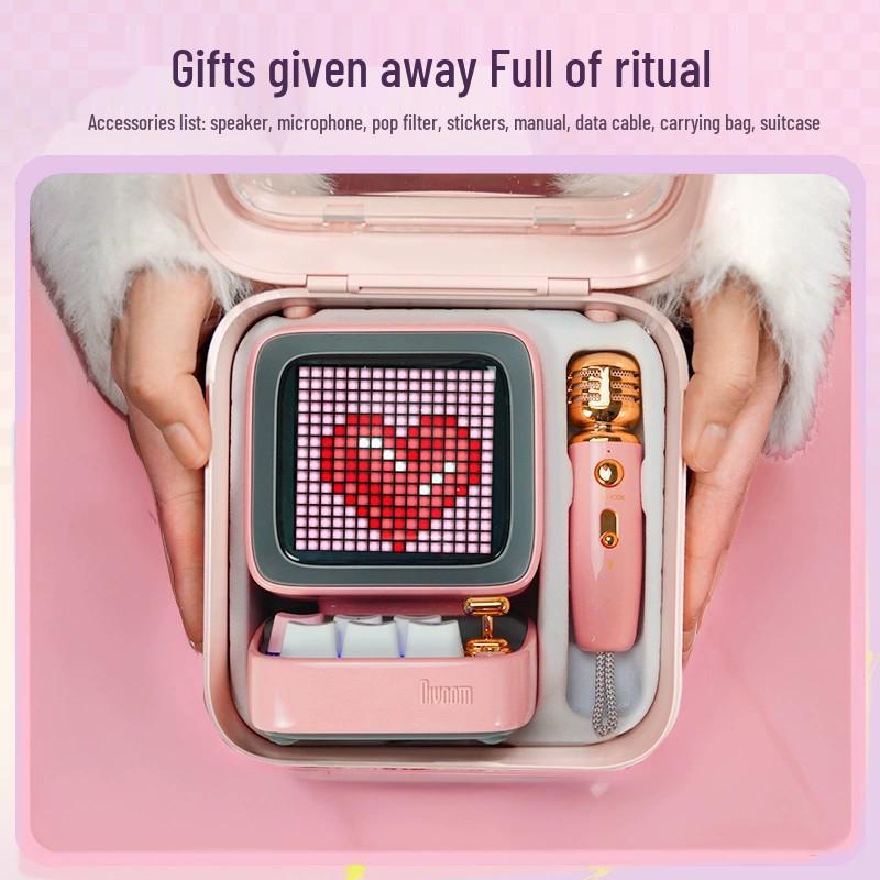 Divoom DITOO 5M Pixel Bluetooth Speaker - Perfect Gift or Birthday Souvenir
