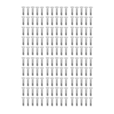 150 Pcs Self Drilling Screw 304 Stainless Steel 19mm Cross Countersunk Screw for Industry M4.2 18