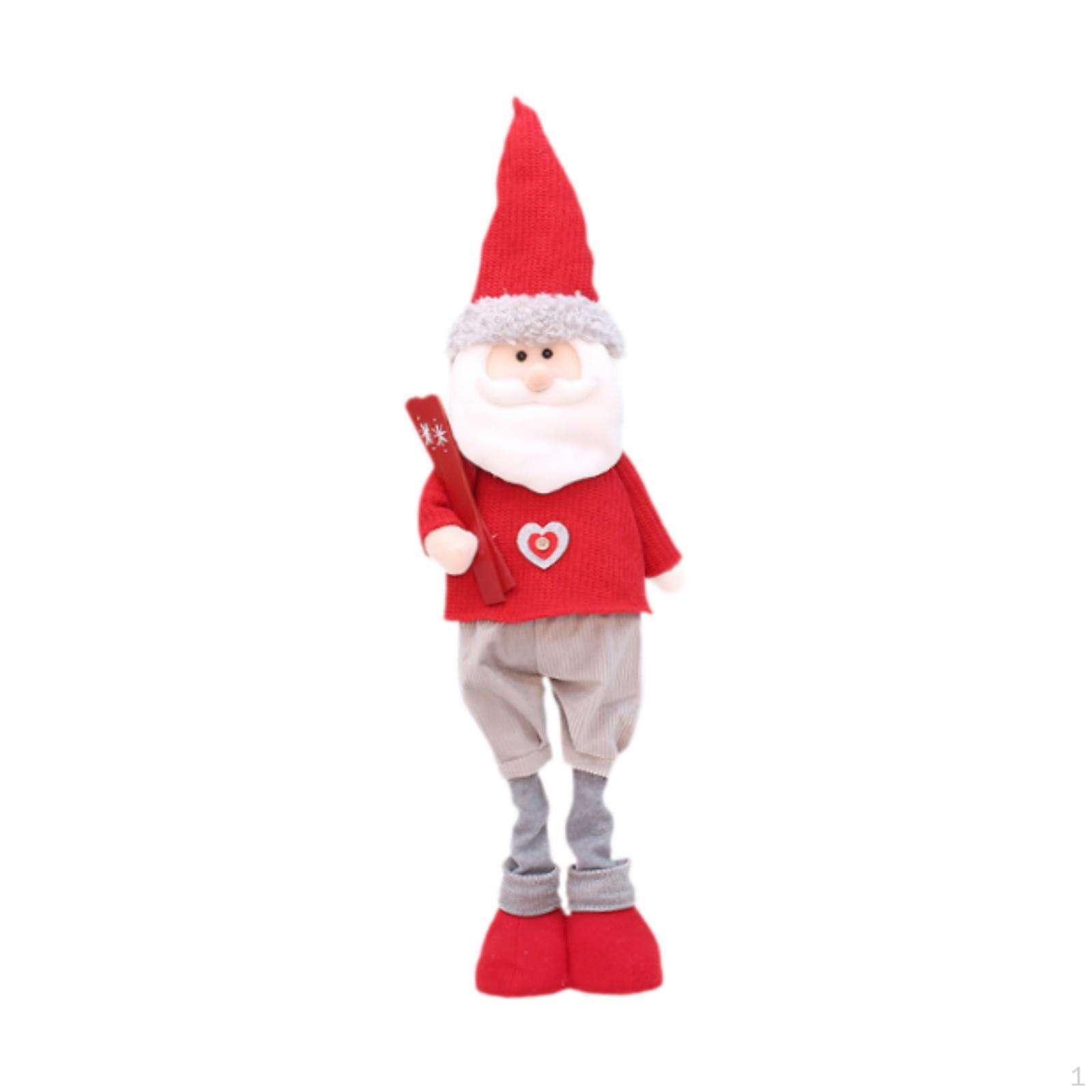 

Christmas Figure Extendable Portable Craft Collectible Toy Santa