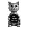 Cartoon Animal Figurine Your Anxiety Is A Lying Hoe Dog Cat Penguin Orangutan Lion Statue Sculpture Home Office Decoration Ornament