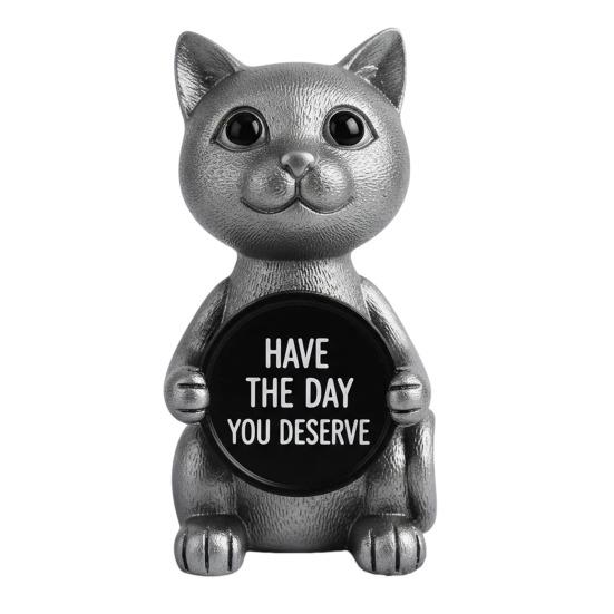Cartoon Animal Figurine Your Anxiety Is A Lying Hoe Dog Cat Penguin Orangutan Lion Statue Sculpture Home Office Decoration Ornament