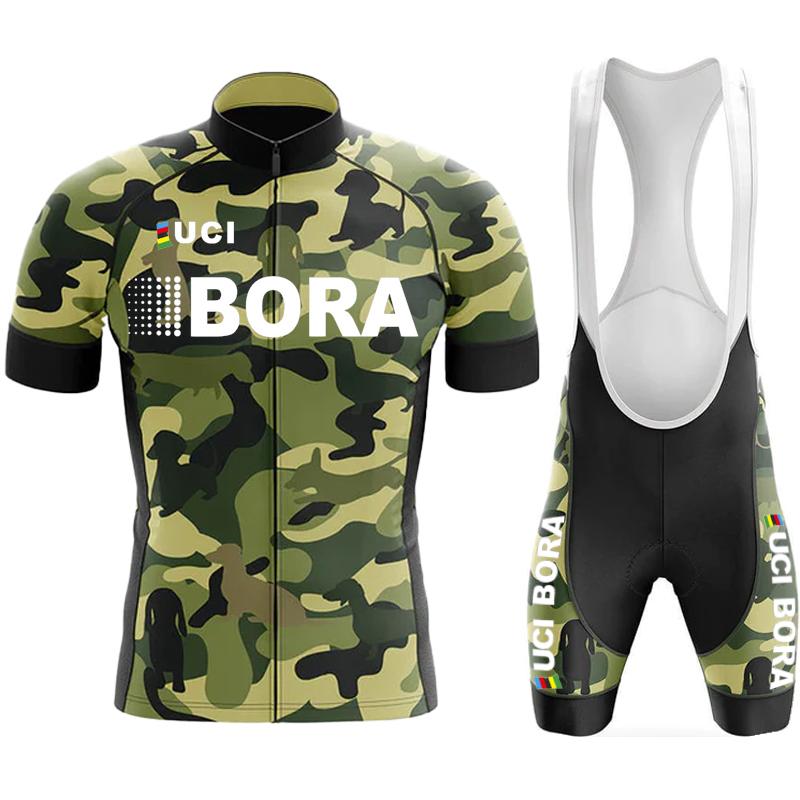 Outdoor Cycling Suit Cycling Clothes  Jersey Men Set Cycle Spring Summer  Bib Uniform Man Men's Suit Road Bike Blouse Sportswear Shorts