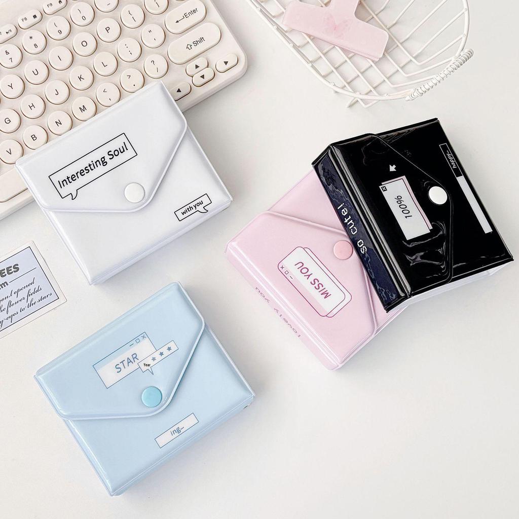Korean Pixel Style Cute Card Holder & Photo Album