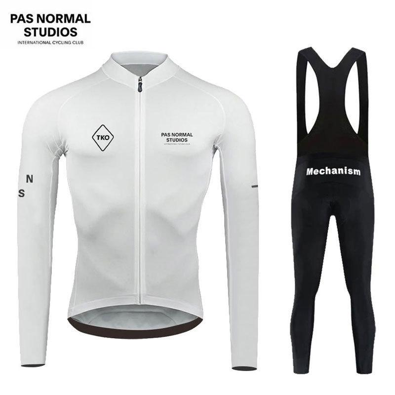Cross-border Special PAS Long-sleeved Cycling Clothes Spring and Autumn Quick-drying Breathable Road Bike Clothes Mountain Bike Clothes Men's PNS