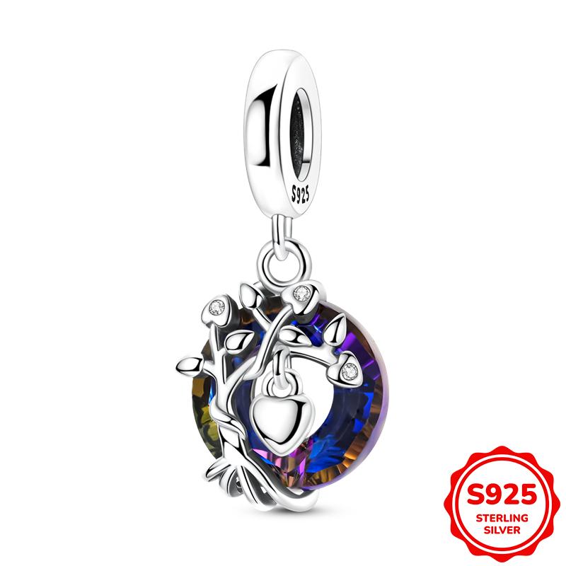 Original Copper Butterfly Animal Pendant Charm Beads Fits 3Mm Bracelet Necklace For Women Luxury Diy Jewelry Making