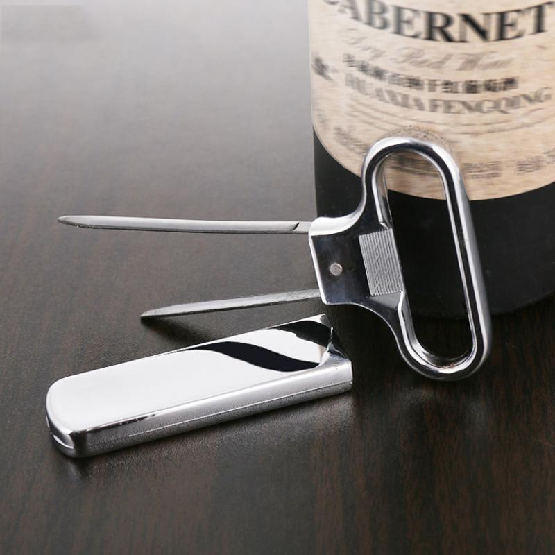Portable Alloy Wine Bottle Opener, Wedding Bar Corkscrew, Gift Set, Party, Wholesale