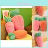 Ultra Soft Carrot Shaped Plush Pillow Stuffed Toy With Down Cotton Cute Gift