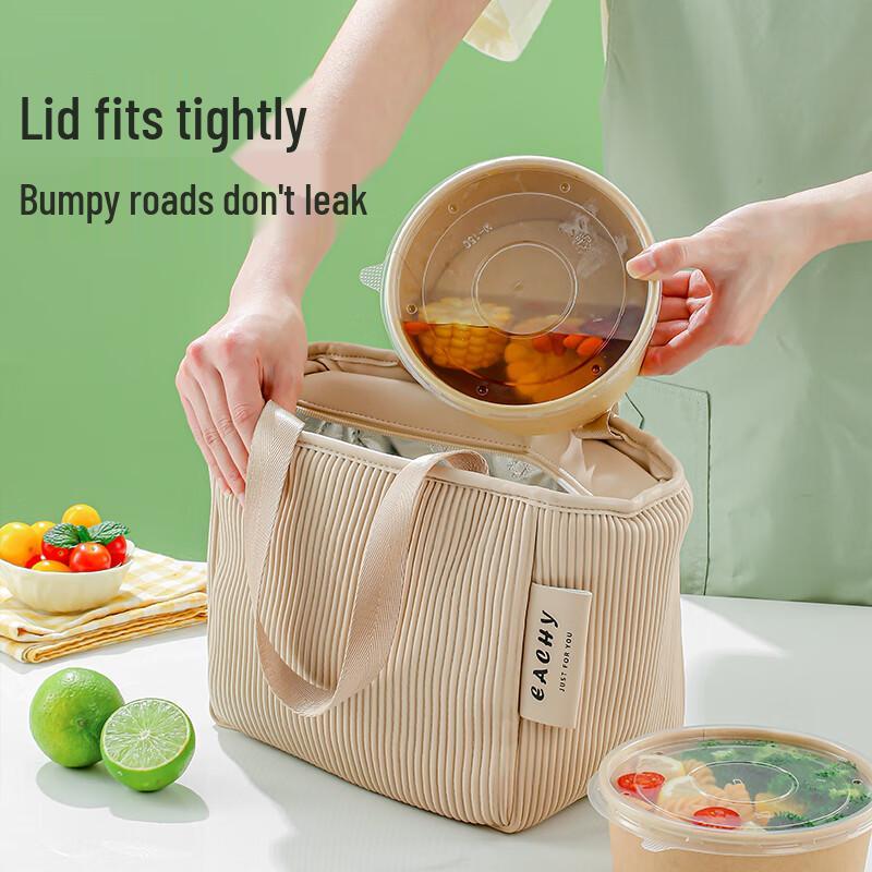 Meliya Disposable Kraft Paper Food Containers with Lids