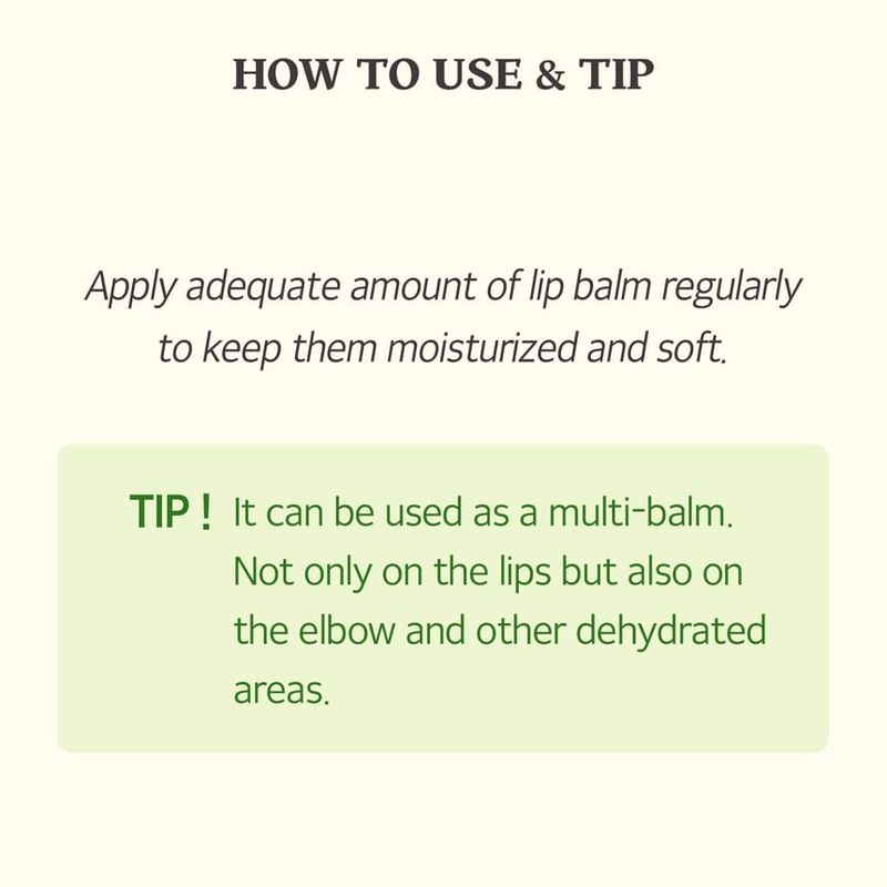 SKINFOOD - Avocado & Olive Lip Balm