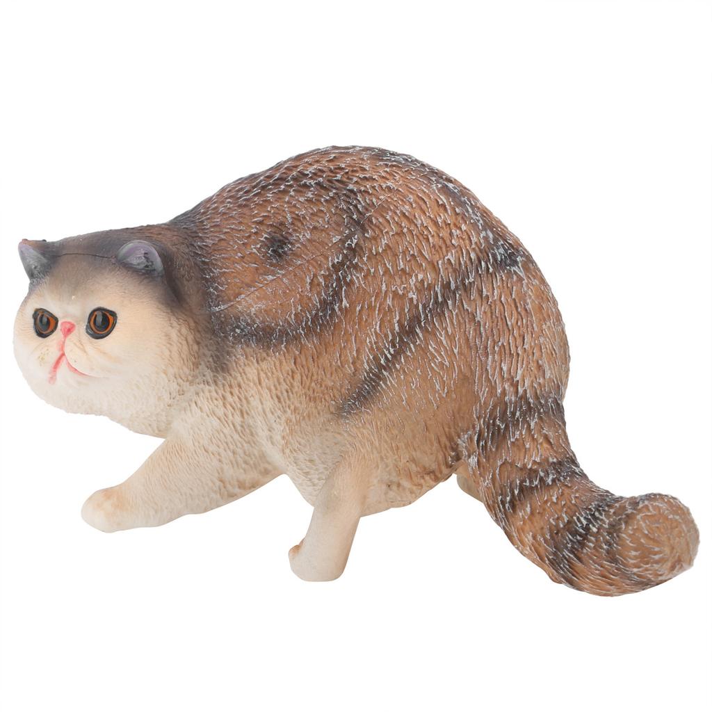 Cute Cat Model Toy Simulation Cat Model Desktop Decoration Ornaments Toy Gift