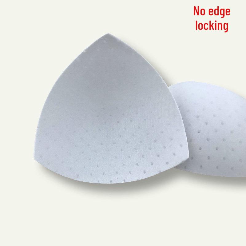 Inserções Esportivas Triangulares com Borda de Encaixe - Almofadas de Reposição Laváveis e Amigáveis à Máquina para Roupa de Banho e Roupa de Yoga.