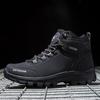 Winter Snow Boots Men Anti-slip Warm Soft Plush Casual Hiking Shoes Men Thick-soled Breathable Outdoor High-top Ankle Boots Men