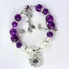 Exquisite Bracelet Decoration, Purple Bracelet, Pendant Bracelet