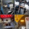 RACEAST Motorcycle Turn Signal, Small, M8, Universal, 12 V, High Brightness, High Visibility, Equipped