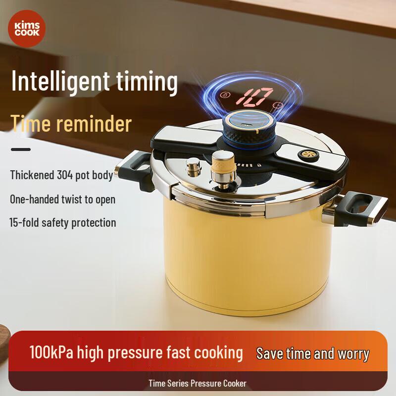 

Kims Cook 304 Stainless Steel Pressure Cooker