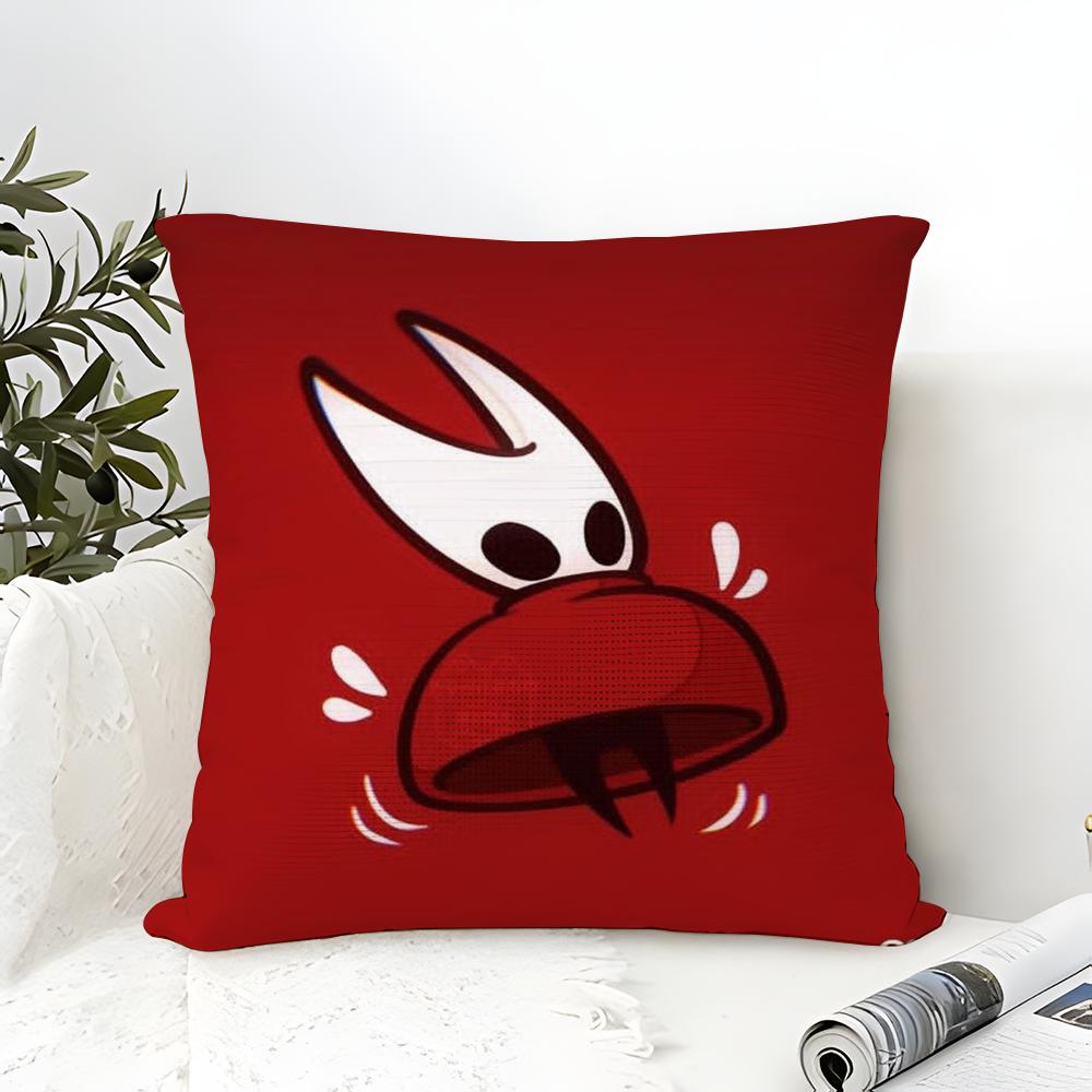 Metroidvania Game H-Hollow Knight Pillow Case Linen Pillow Case Sofa Home Decor Cushion Cover Cushion Cove