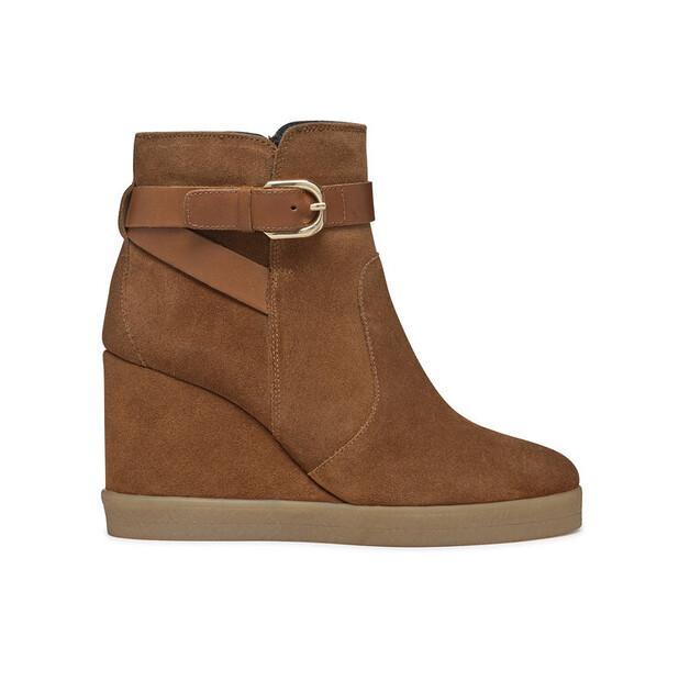 

Ботильоны Geox D Elidea Wedge Ankle Boots D46VQA 02243 CD500 Brown 40