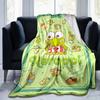 1pc Keroppi's Sweet Adventure Blanket, Soft and Warm Home Decorative Throw Blanket for All Seasons, Living Room, Travel, Camping, Car Blankets, Beach,