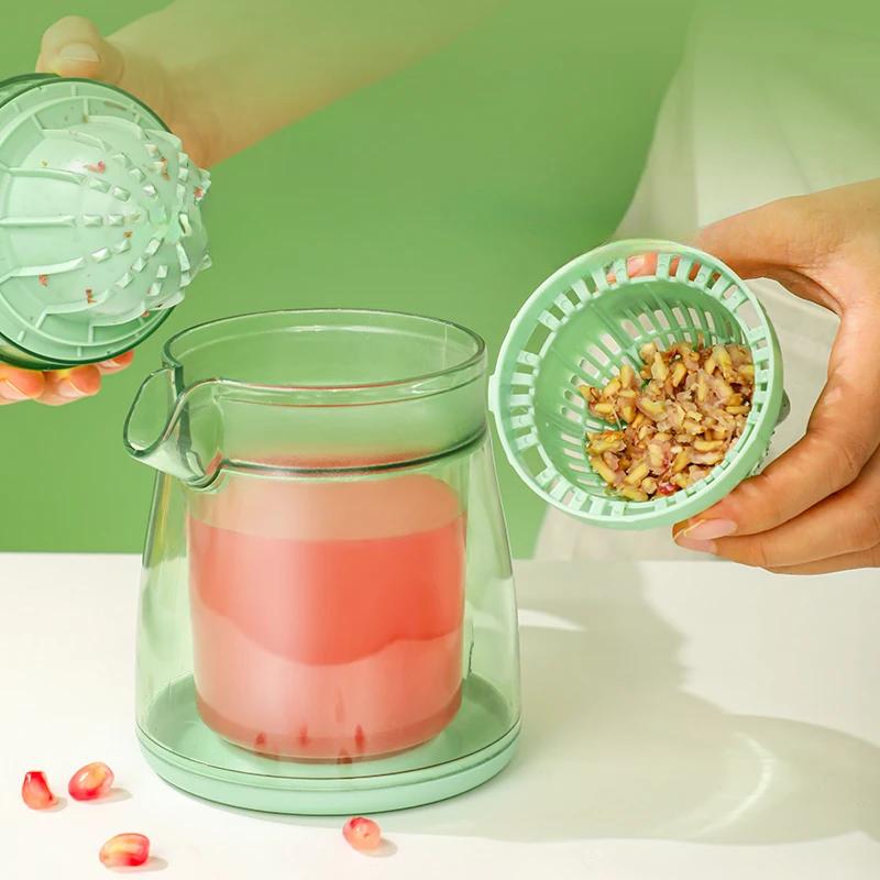 Odšťavňovač granátového jablka Ruční odšťavňovače ovoce Jednoduché příslušenství pro domácnost Odšťavňovače granátových jablek Malý odšťavňovač pomerančů Kuchyňské pomůcky