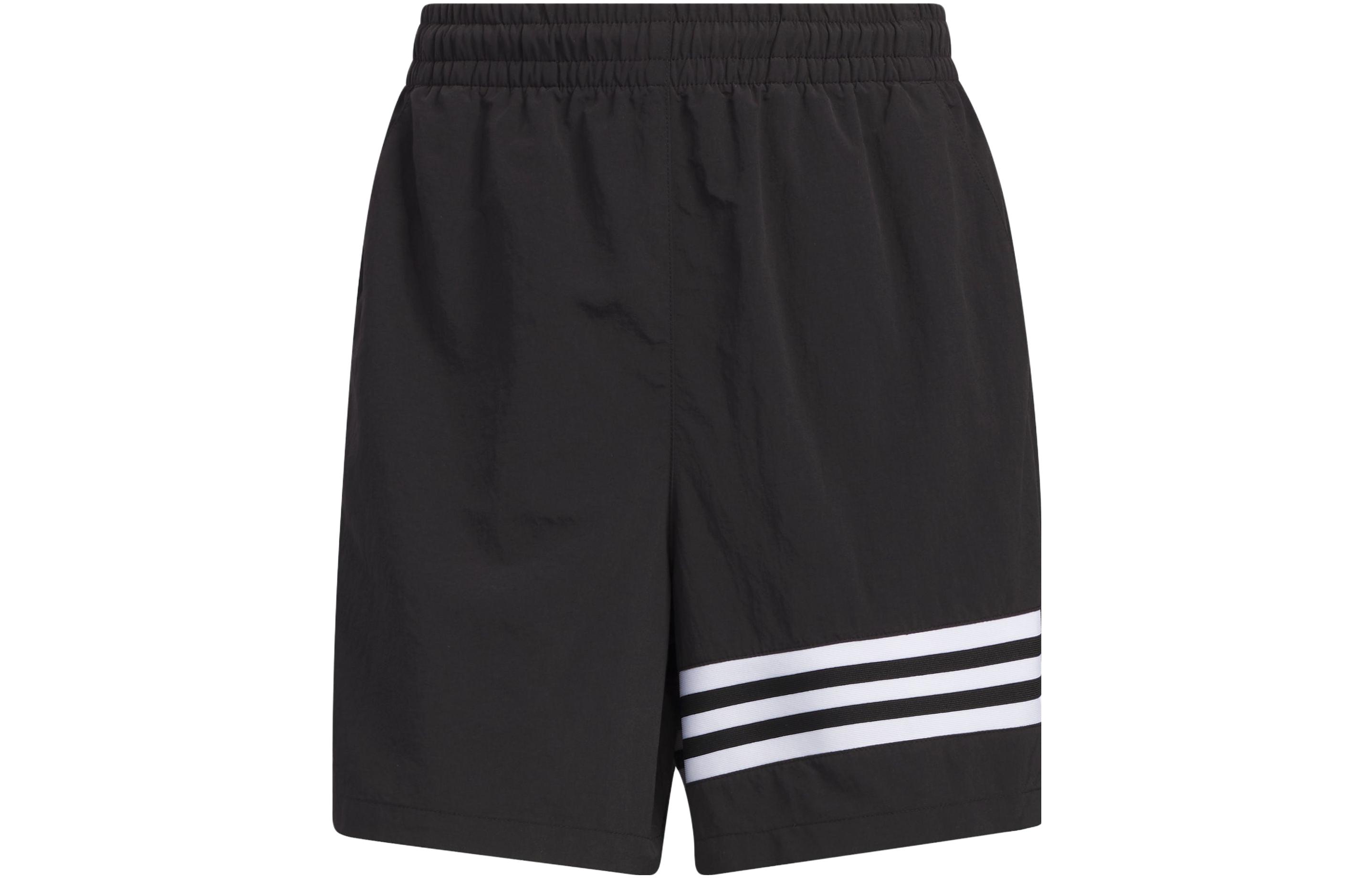 

Adidas Originals Sports Shorts Women s Black Moderate Wide Leg Pants IP1761 XXS