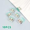 Morandi Color Letter Paper Clip Transparent Test Paper File Folder Push Clip  School Office