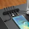 10/5/1pc Multi-Slot Cable Organizer Clip - Plastic Cord Management System for Desk, Home, Office, and Car, Wire Holder Accessory