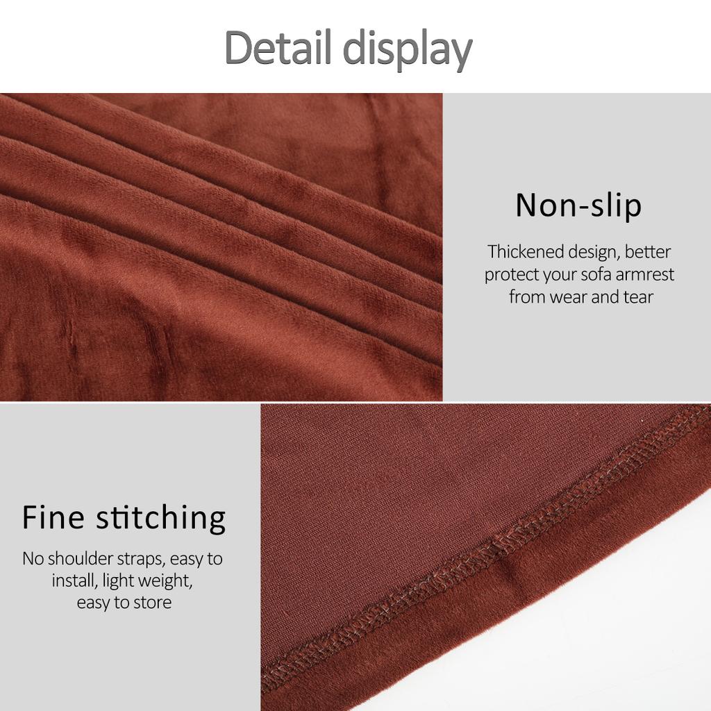 2pcs/set Stretch Armrest Covers Sofa Arm Rest Covers Set Non-Slip  Arm Caps Furniture Protector For Chair, Sofa, Couch Universal