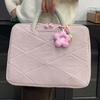 Laptoptasche mit Griff Puffy Laptoptaschen Stilvolle Computertasche für den täglichen Gebrauch