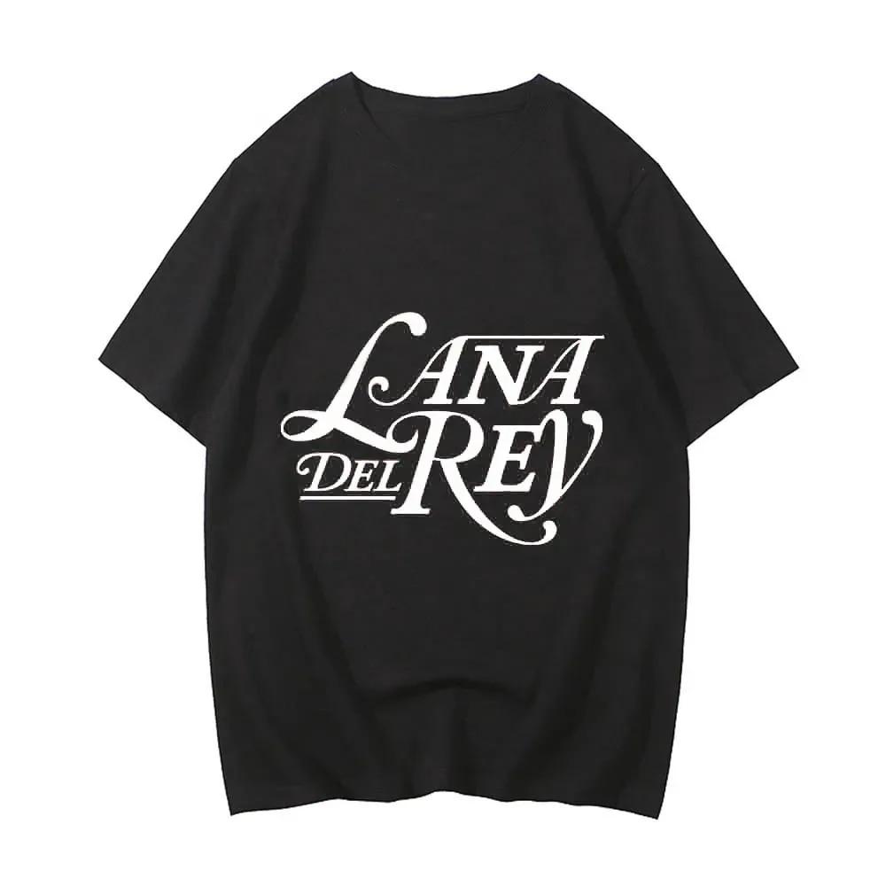 Plus Size Tshirt Lana Del Rey Anime Unisexga Fashion T-shirt Cotton For Unisex Women T Shirt Oversize Hip Hop Hoody Print Tee Male Top Unisex T-shirt
