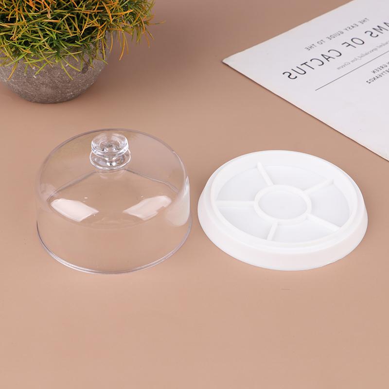 

6 Slots Watch Dust Sheet Cover With Tray Watch Movement Repair Tool Jewelry Tools Spare Protector Watchmaker Repair Accessories onesize