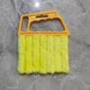 Washable Air Conditioner Vent & Blind Cleaning Brush with Removable, Fluffy Seven-Tooth Design