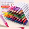 9pcs/box Acrylic Soft-head Marker Pen Art Painting Can Stack Colors Watercolor Pen Set School Student Stationery Supplies