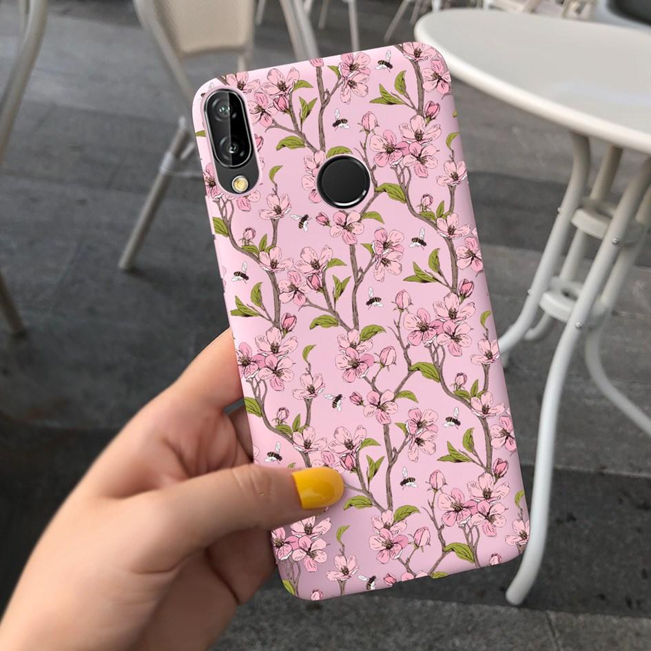 For Huawei P20 Lite Case Phone Cover Cute Love Heart TPU Protective Bumper Shell For Huawei P20 Lite ANE-LX2 Nova 3E Soft Fundas