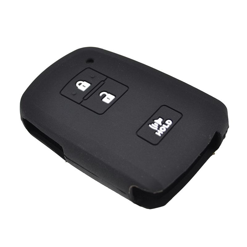 Silikon Schlüssel Fall Abdeckung Remote Fob Für Toyota 4 Runner Tacoma Land Cruise Prius Rav4 Highlander Sequoia Tundra Auto Zubehör