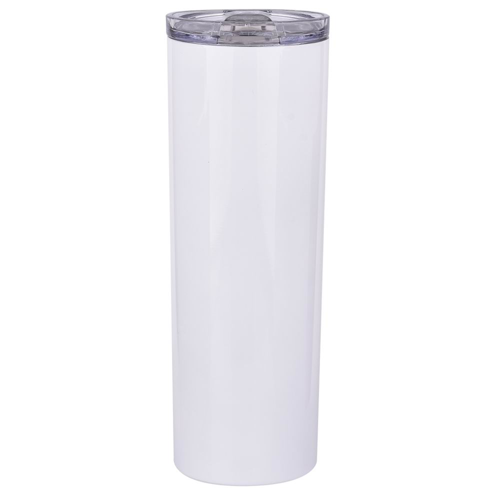 Best Sublimation 20 Oz. Vacuum Stainless Steel Insulated Cooler Mug Beer Thermo Travel Tumbler Double Wall Tumbler 501-600ml белый