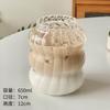 1Pcs Ins Coffee Glass Cup Heat-resistant Tumbler Drinkware Transparent Tea Juice Milk Coffee Mug Home Water Glasses Stripe Mug