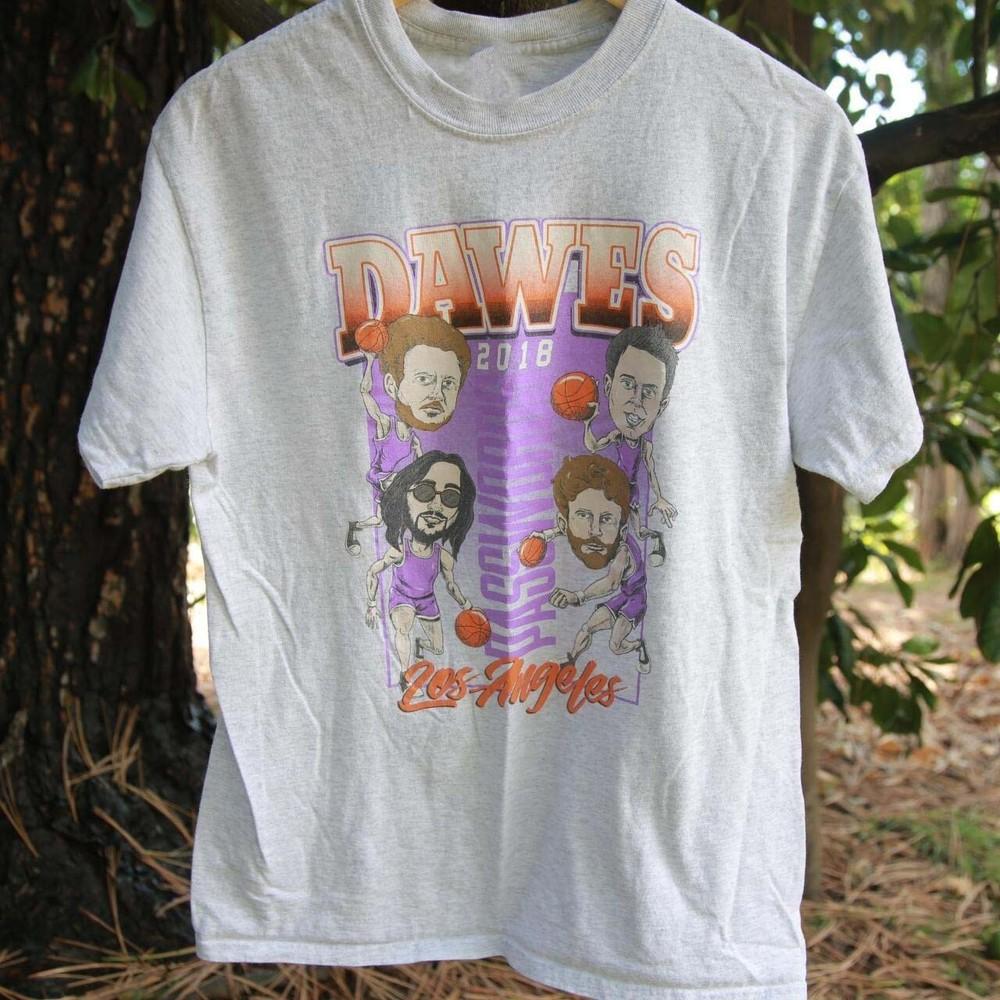 Dawes Band White Color Full Size Shirt Unisex Unisex T-Shirt XL